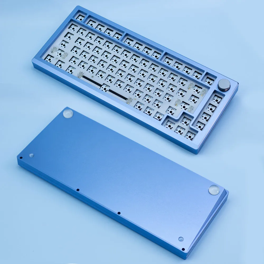 NextTime 75 Aluminium Alloy Mechanical Keyboard Kit Black White Purple