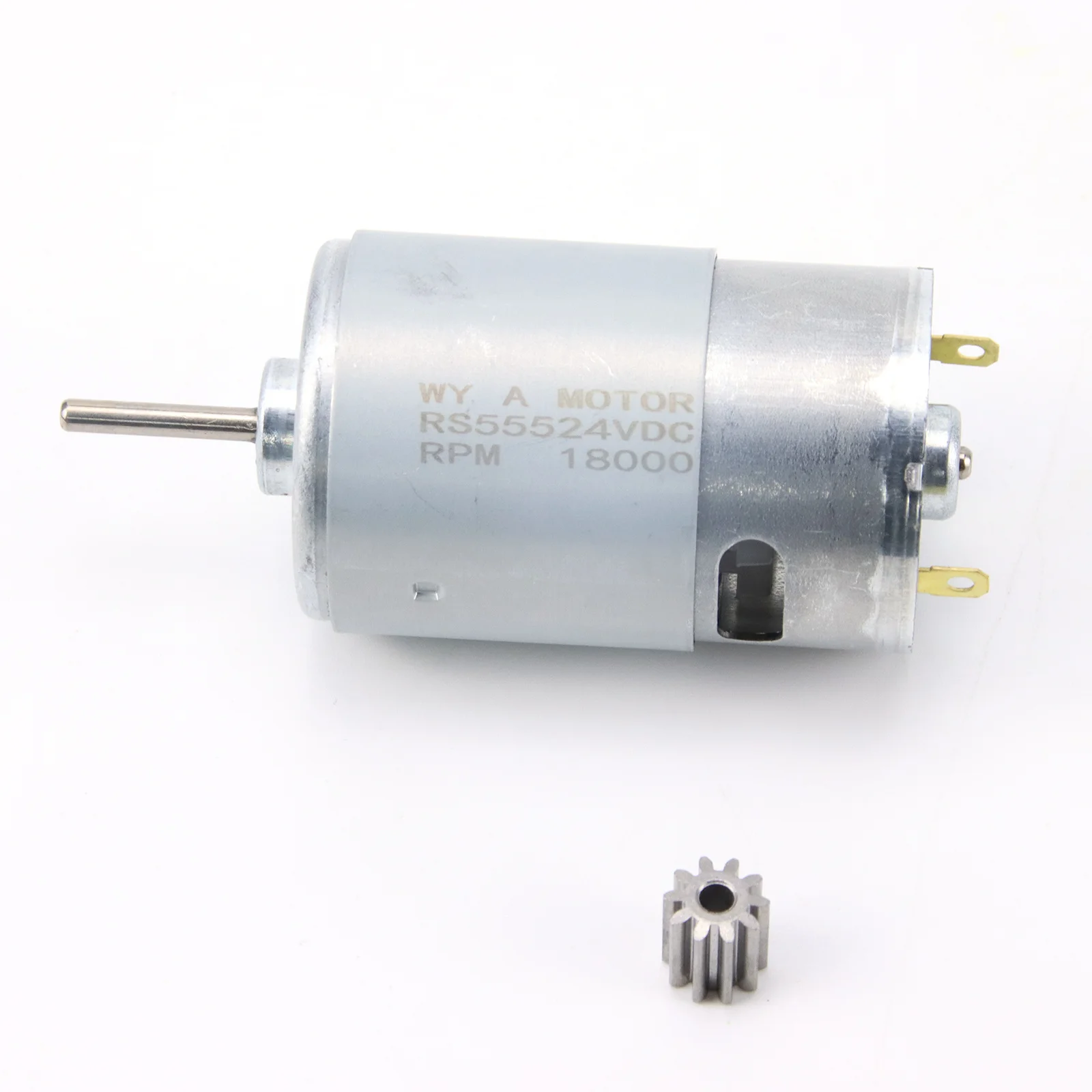 thumbnail image 2 of 1 Pcs IDC Connector Electric Car Motor 555 24V 18000rpm 10T Motors For Children Electric Car Toy Dl High Speed High Power 2 of 11