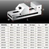 Universal Vise QKG38 Mechanical Vice 1.5 Inch Bench Vise Modular Vise Machine Tools Cnc QKG Bench Vice with High Quality 4