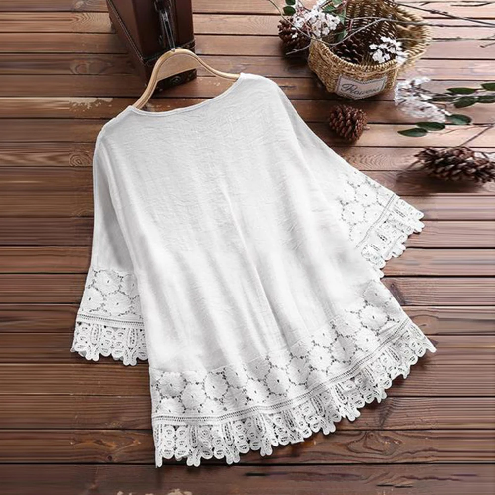 Women’s Plus Size Top - Casual Slim Oversized Pullover T-Shirt