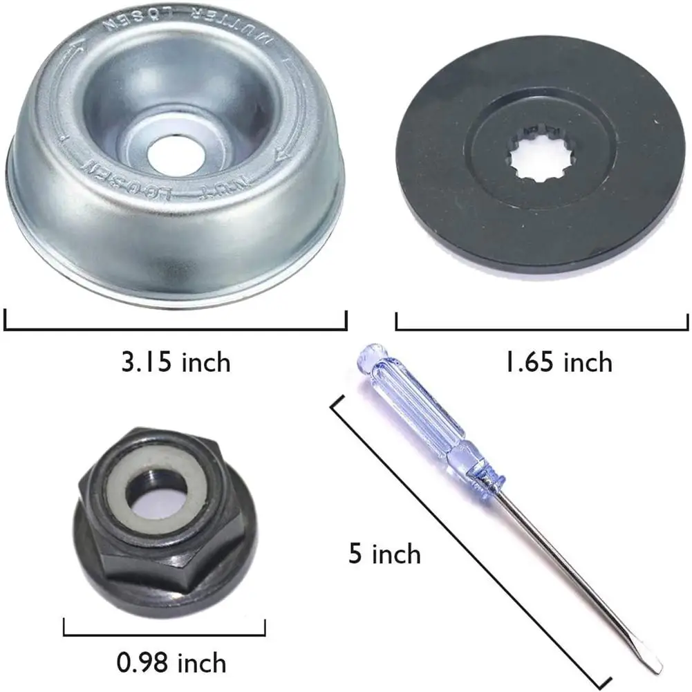 Lawn Mower Blades Lawn Mower Grass Blade Adapter Kit for STIHL String Trimmers Brush Cutter Fs55 Fs56 Fs85 Fs90 Fs100 Fs110rx Fs120 Fs130 Fs200