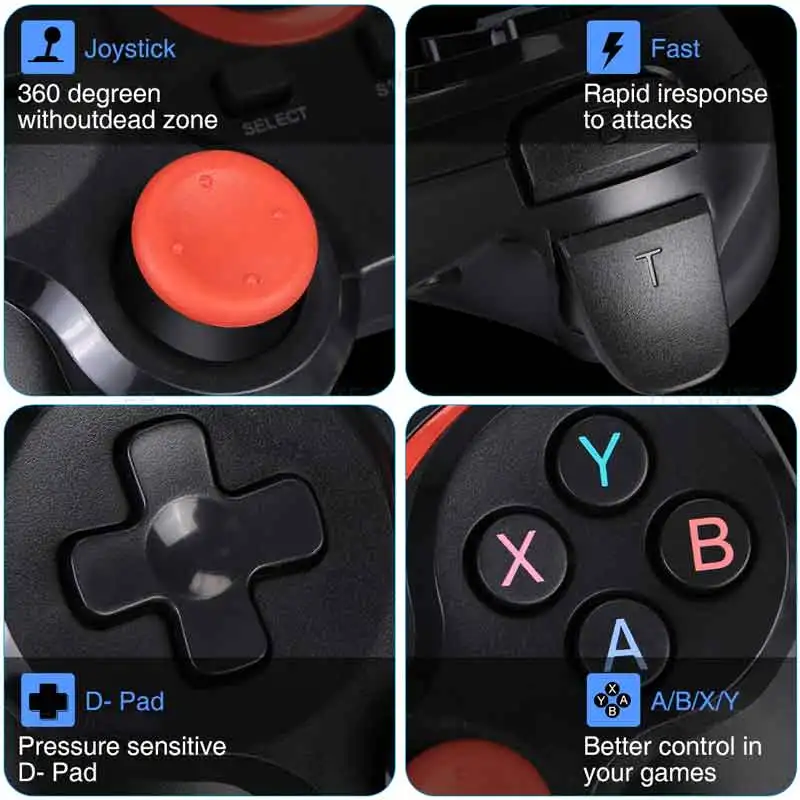 Terios T3 Wireless Controller Support Bluetooth Gamepad For, 51 OFF