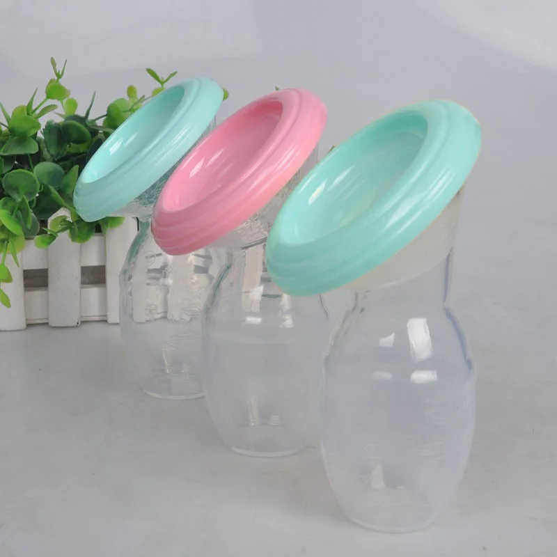 Silicone Manual Breast Pump Feeding Milk Extractor Baby Accessories