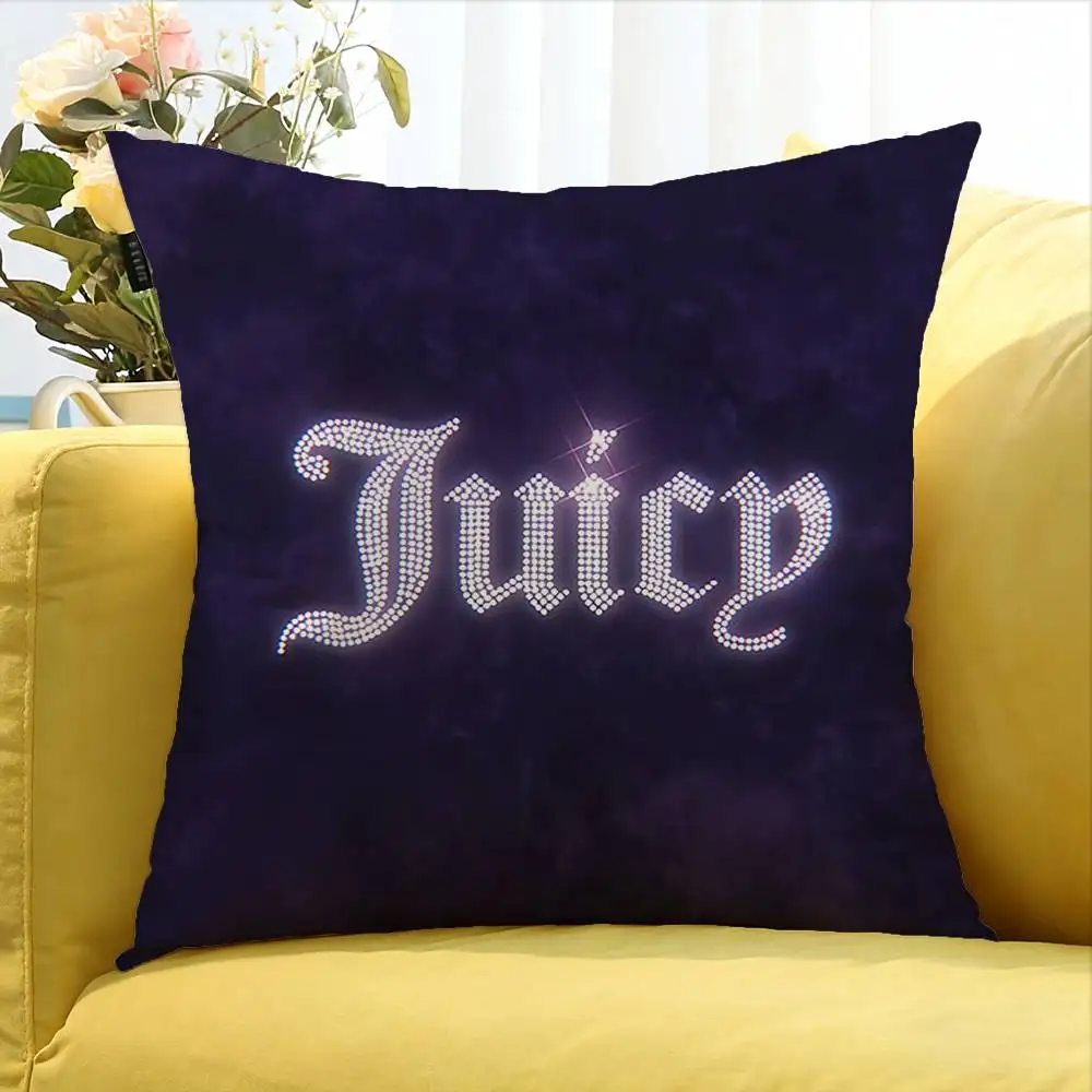 J-Juicy C-Couture World Quadratischer Kissenbezug in verschiedenen Größen für die Dekoration von Auto, Zuhause und Schlafzimmer – Detail 7