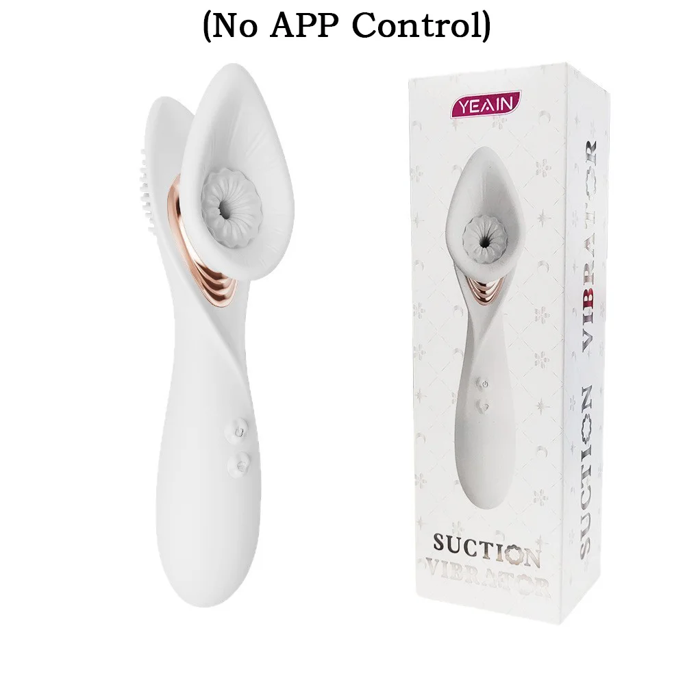 Upgrade Sucking Vibrator APP Control Tongue Licking Clitoris Stimulator Oral Nipple Vacuum Suction Masturbator Sex Toy for Women