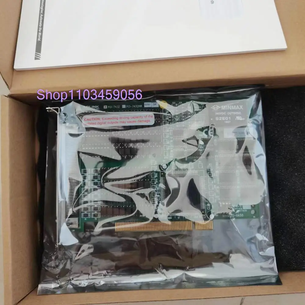 ADLINK PCI-7432 고속 디지털 IO 카드 캡처 카드, 64 채널 절연