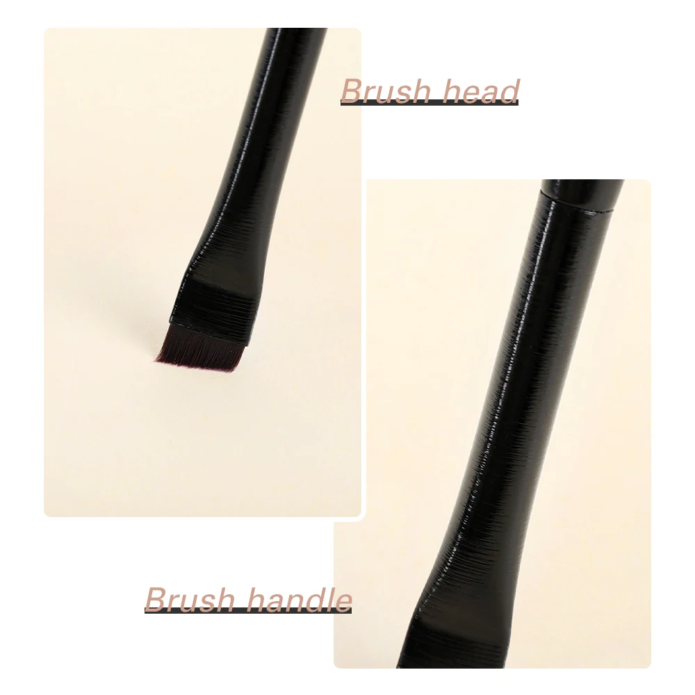 Makeup Brush Professional Eyebrow Eyeliner Small Angled 1/2PCS