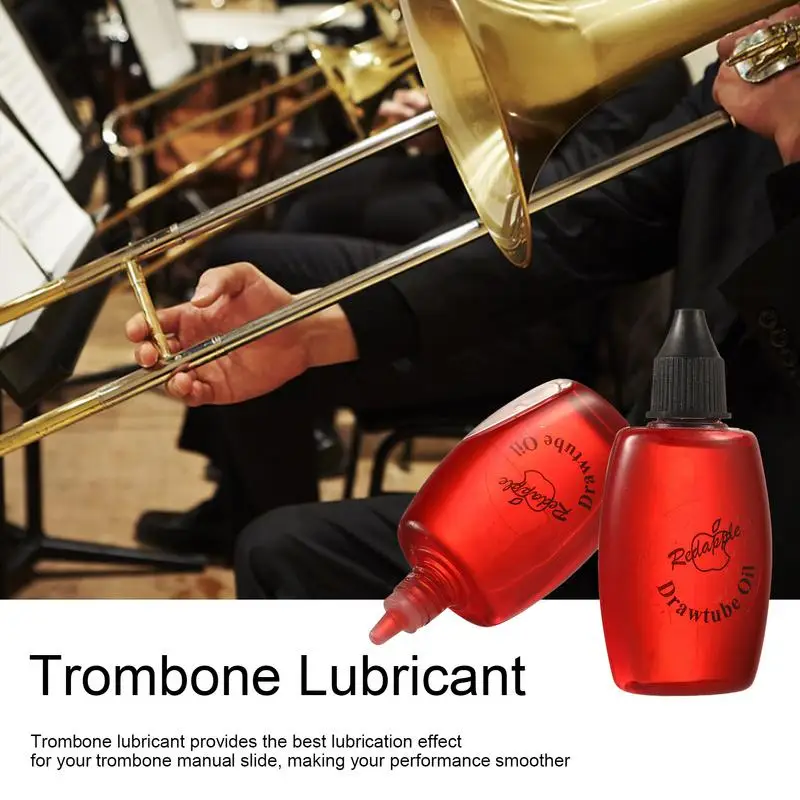 Trombone Slide Lubricants trombone accessory 30ml Trombone Slide Oil Kit Cleaning Cream Easy Cleaning For Musical Instruments Supplies