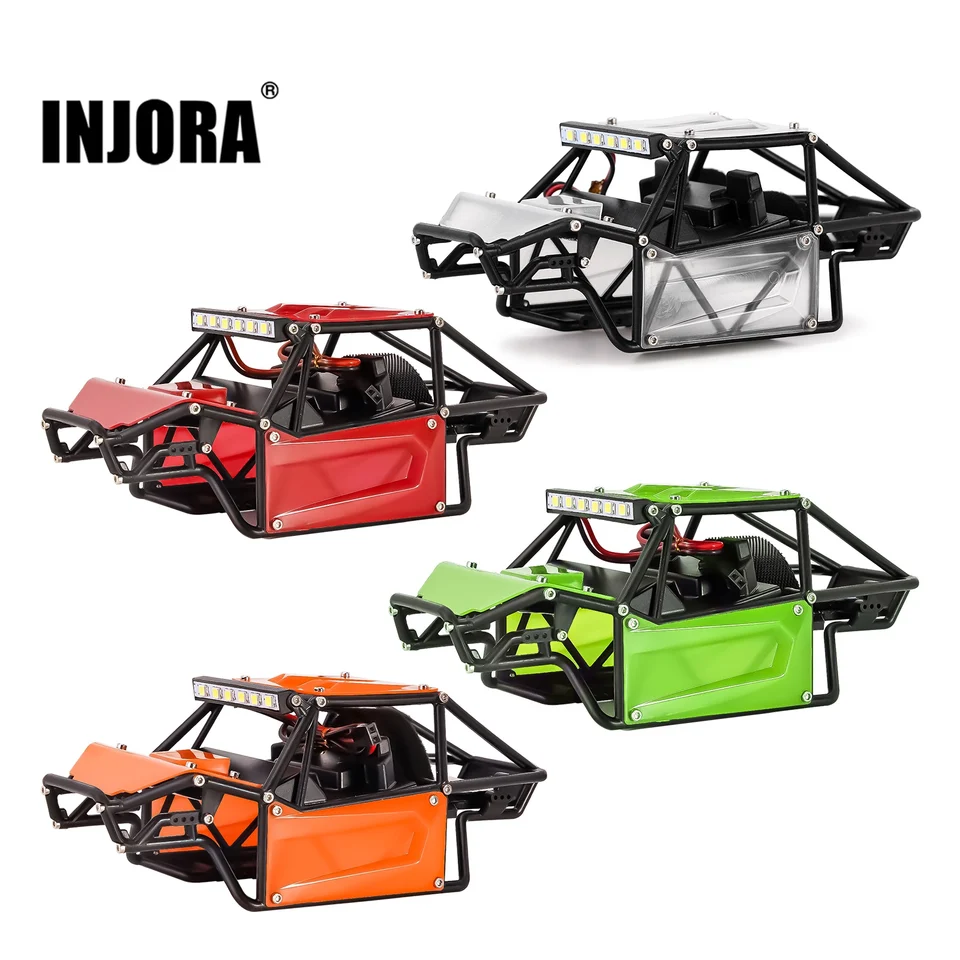 Insertos de pneus e pneus para TRX4M SCX24 1/18 1/24 RC Crawler