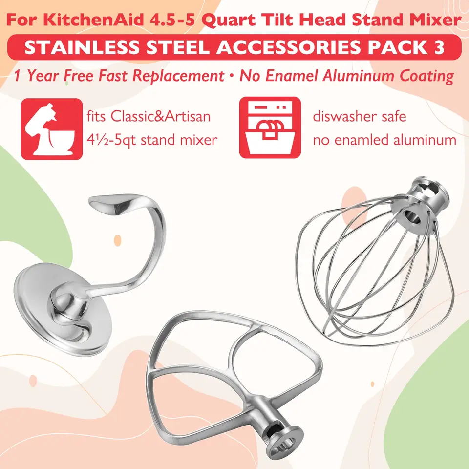 Gdrtwwh Accesorio de helado para batidora de pie Kitchenaid, áquina de