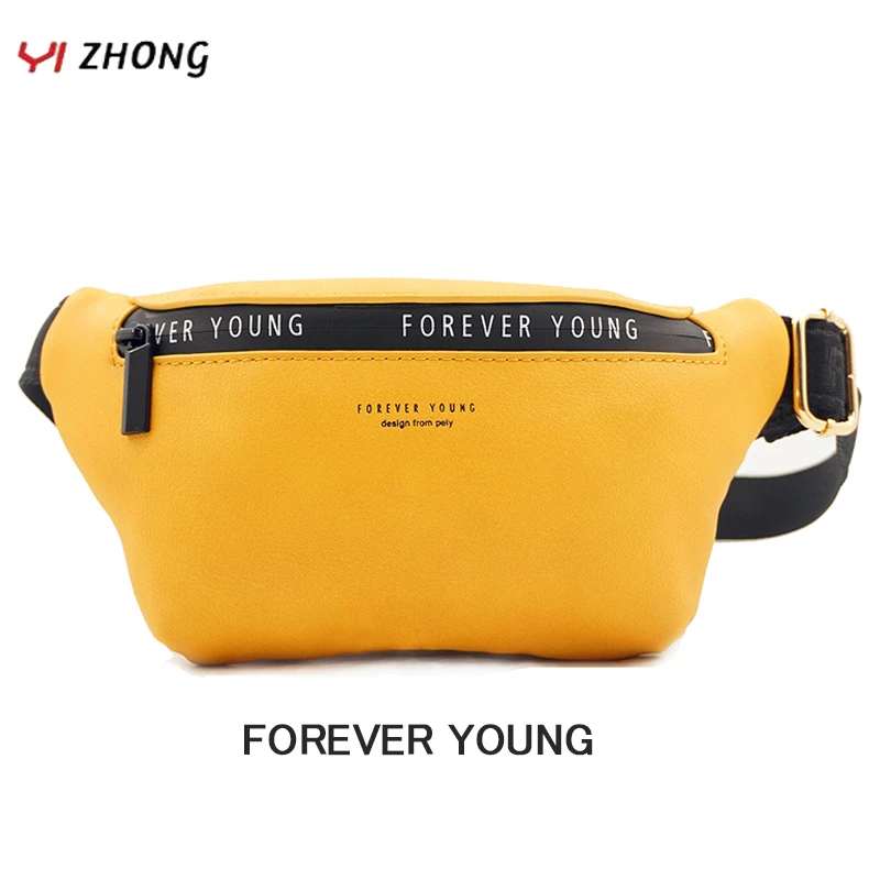 YIZHONG riñonera de cuero de marca lujo para mujer, bolso de cintura de gran capacidad, de viaje, multifunción, para el pecho|Riñoneras| - AliExpress