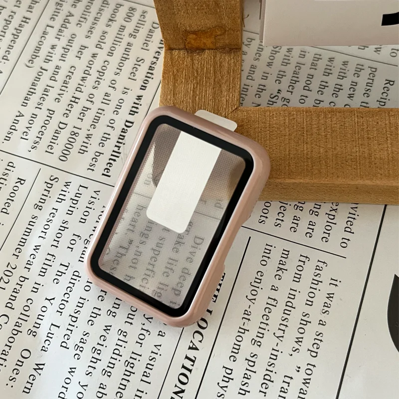 Tempered Glass Screen Protector & Hard PC Protective Bumper