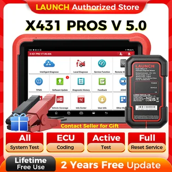 LAUNCH X431 PROS V 5.0 Diagnostic Tools OBD2 Scanner Diagnost Auto Automotive Tool Car Scan Autoscanner Diagnosis X-431 Pro V 1