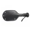 Premium PU Leather Equestrian Paddle ，Faux Leather Horse Riding Whip 3