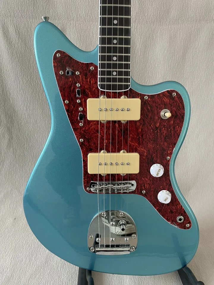 ⭐︎ハードレリックジャズマスタータイプ/アルニコPU/ブルーグリーン