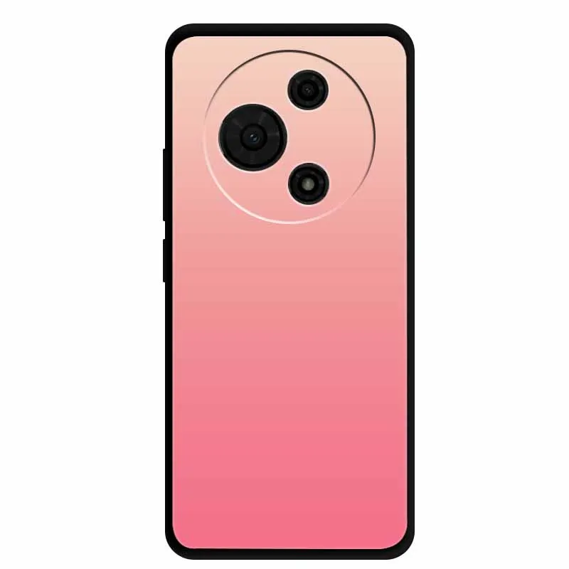 Gradient Marble Painted Silicone Phone Case - Shockproof Soft Cover