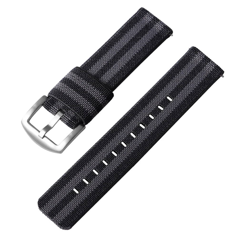 Nylon Braided Sport Watch Strap with Quick Release