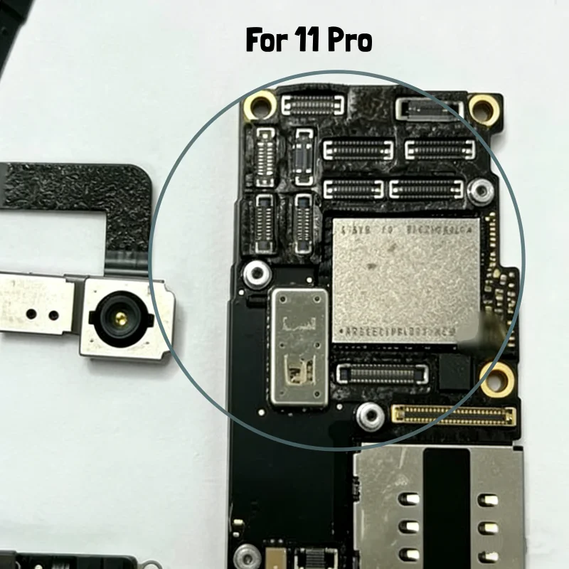 100% 잠금 해제된 메인보드, iCloud가 깨끗하게 삭제된 iPhone 11 Pro Max용, Face ID 작동하는 메인보드, iOS 업데이트 지원, 로직 보드 플레이트