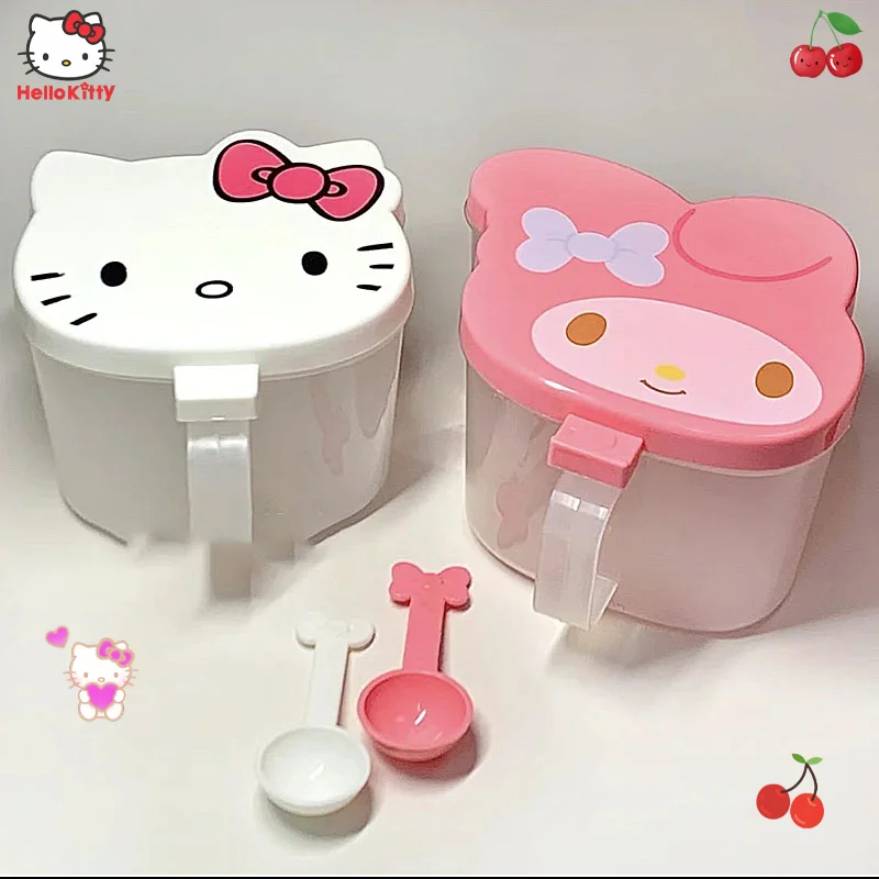 Sanrio Mini Food Container Storage Container Set of 2 Hello Kitty