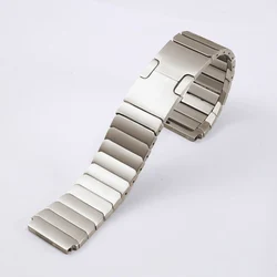 Luxucy Premium Stainless Steel Metal Watch Strap, 22MM Band for Huwei Watch 3 3Pro (Titanium Color)