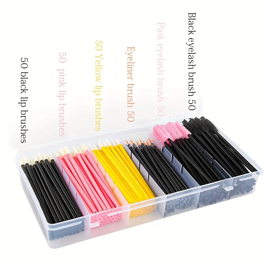 Lash Brush Set Mascara Wand for Salon & Home Use