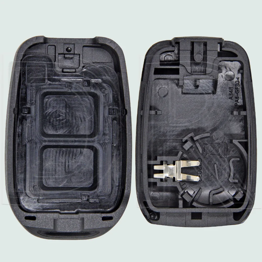 2/3 Button Car Key Shell Case Replacement for Renault Clio4 Sandero Master3 Trafic Dacia Logan Lodgy Dokker Symbol Duster