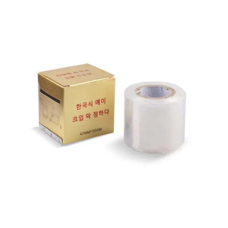1 Roll Microblading Tattoo Clear Plastic Wrap Preservative Film for Permanent Makeup Tattoo Eyebrow Tattoo Accessories Wholesale 5