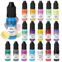 10ML Solid Color Epoxy Resin Pigments Liquid Colorant Dye DIY Epoxy Resin Epoxy Resin Handmade Making Crafts For Resin Molds
