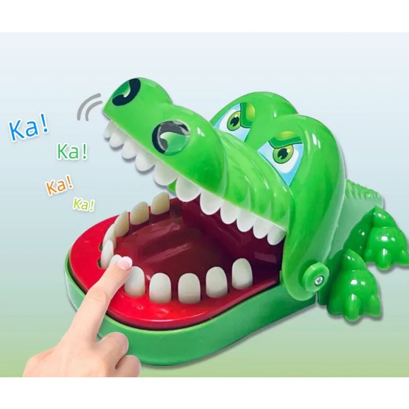 Crocodile Teeth Bite Fingers New Strange Creative Fun Game Stress Relief Children's Puzzle Toy Festival Gift 2