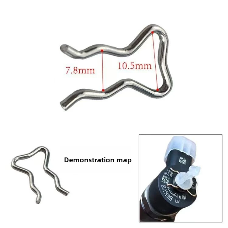 Solenoid Valve Clip 10 PCS For Bo sch Common Rail Injection Diesel Fuel Injectors Return Pipe Clamp
