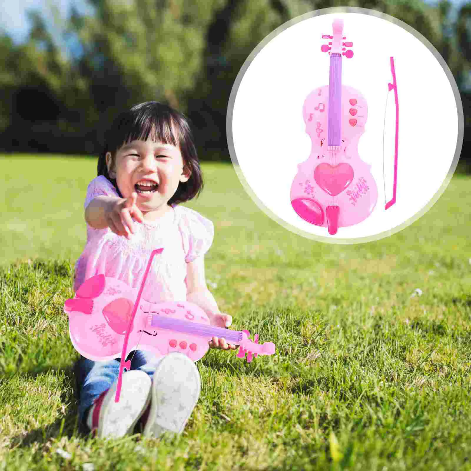 

Kids Simulation Violin Toy Creative Musical Instruments Children Early Educational Learning Toy Kids Gifts