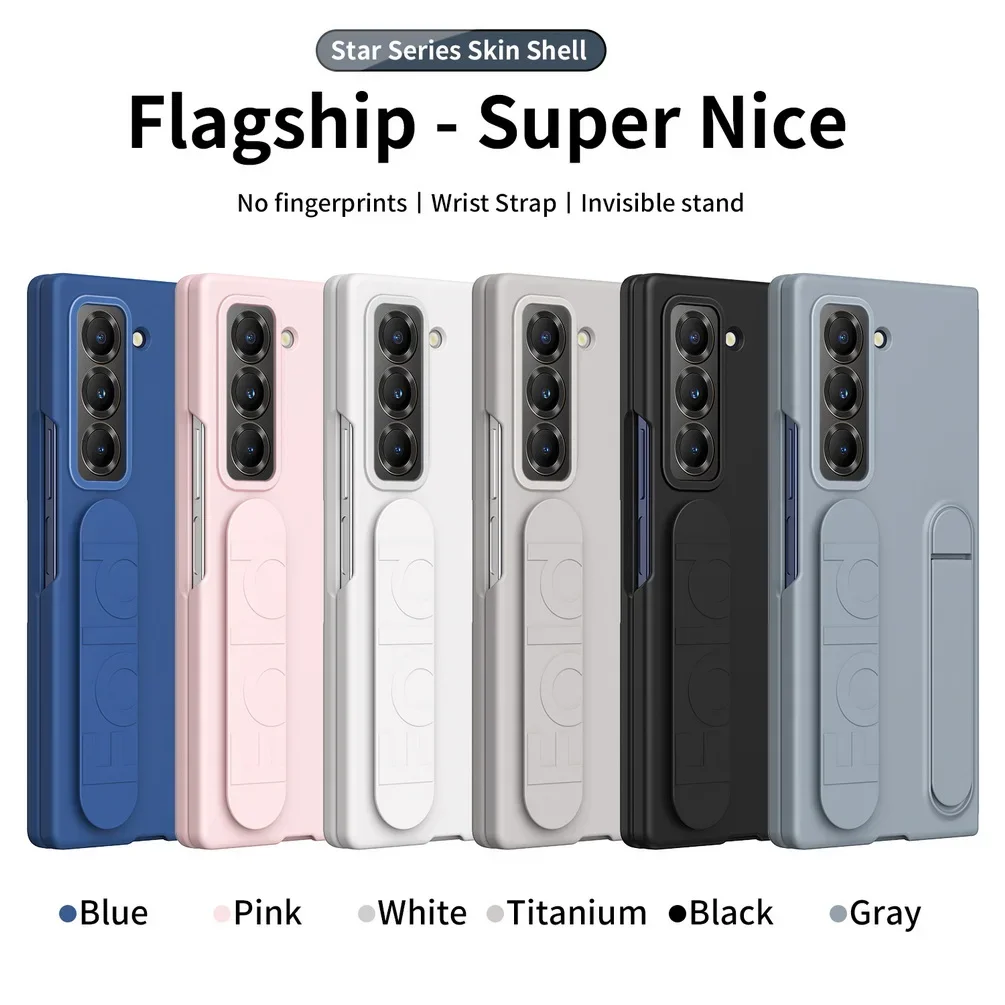 Ultra Thin Matte Retractable Wrist Strap Bracket Cover