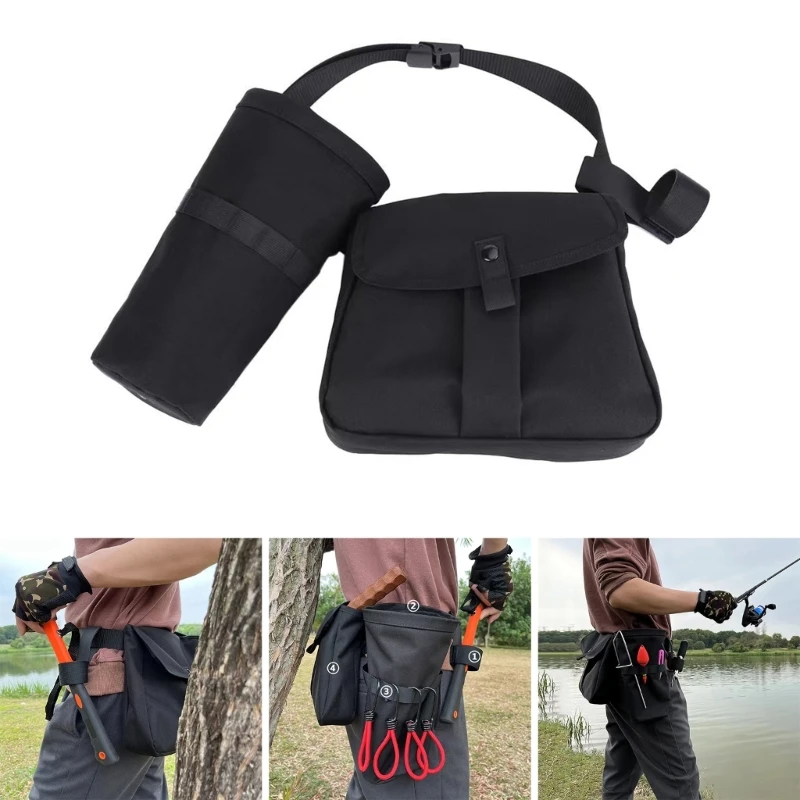 

Multi-Functional Waist Pack Hip Belt Fanny Bag Water Resistant Waist Pouch