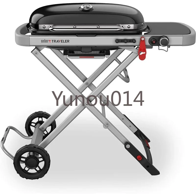 Weber Traveler Grill A Gas Portatile, Nero
