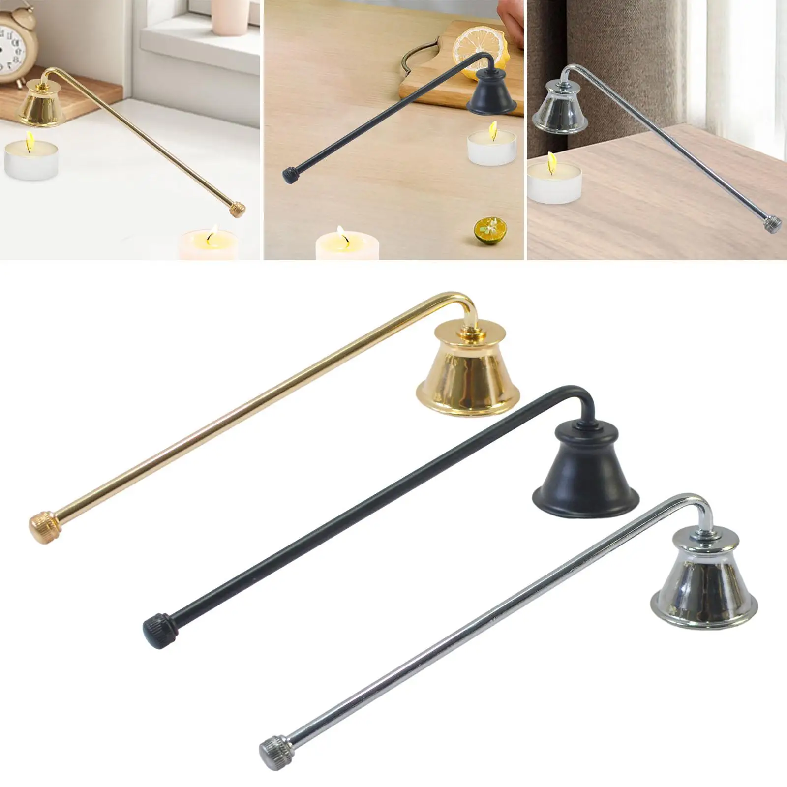 Candle Snuffer 4cm Bell Shaped for Putting Out Flame