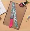 2022 Vintage Horse Print Long Hair Band Ribbon For Women Silk Hair AccessoriesTrend Girl Bow Scarf Headband Hair Tie 3