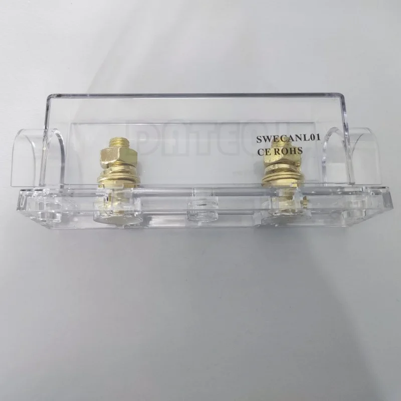 50A / 80A / 100A 150A/200A/300A/400A ANL Large Fork Plug Type Auto Insurance Ribbon Base
