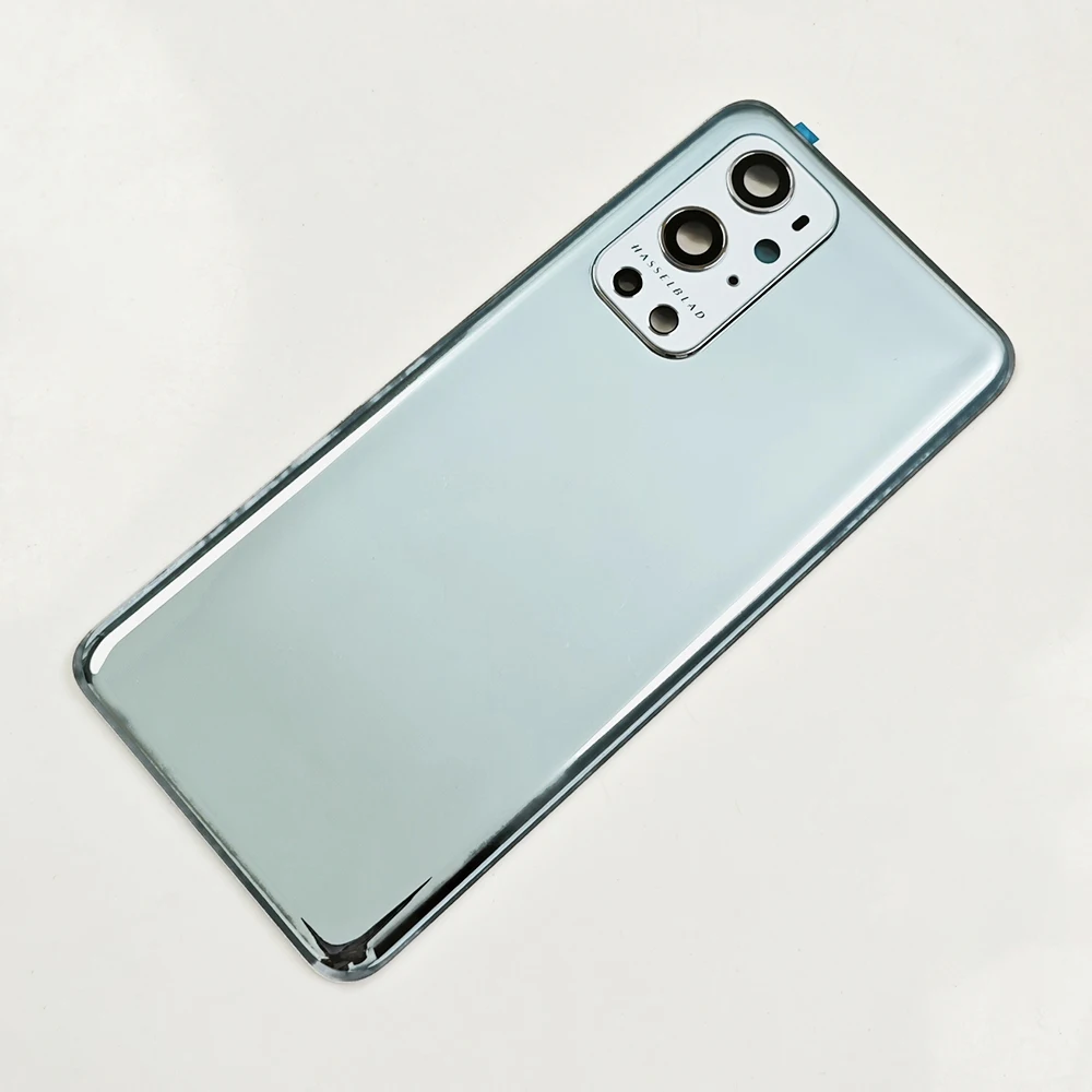 OnePlus 9 Pro 배터리 커버용 A+ 유리 OnePlus 9Pro 교체용 후면 하우징 도어(접착제 + 카메라 렌즈 포함)