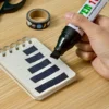 1pc Jumbo Marker, For Identity Theft Identification Protection, Privacy Secret And Address Protector, Extra Wide Chisel Point Pe 3