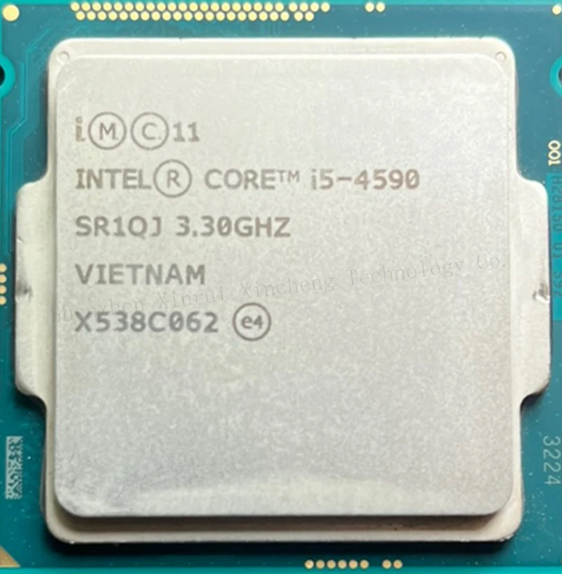 Processore Cpu Quad-Core Intel Core I5-4590 I5 4590 3.3 Ghz Usato Lga 1150