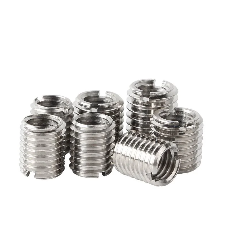 Threaded insert nut Insert nut Thread adapter screw nuts Brass insert nut Brass heat insert nut Brass hot melt insert nut Brass heat insert nuts Hot melt insert nut M2 M2.5 M3 M4 M5 M6 M8 M10 M12 Slotted inside outside self tapping thread insert adapter screw nuts sleeve converter nut