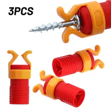

3pcs Screw Holder Clamper ABS Plastic Material Fixing Set Woodworking Tool For 6-8mm Drill Bits Hand Tools