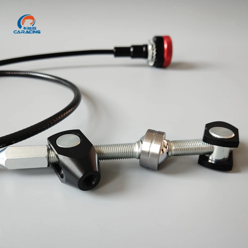 Brake Pedal Box Adjuster CRS Balance Bar with Remote Cable Knob Adjuster Length 1-2 meter For Brake Pedal Box