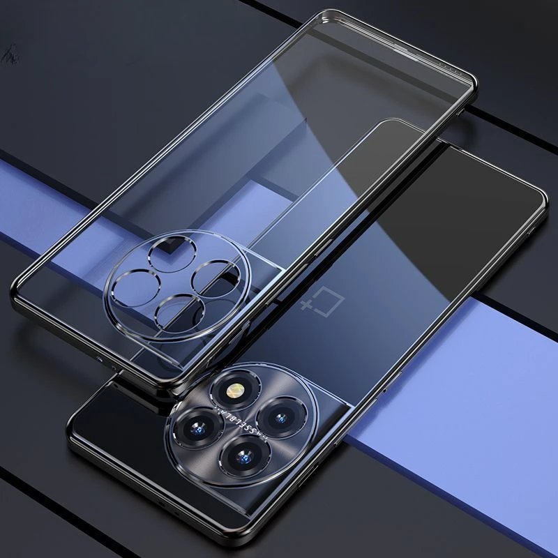 Electroplating TPU Silicone Soft Shell Phone Case - All-Inclusive Lens Protection