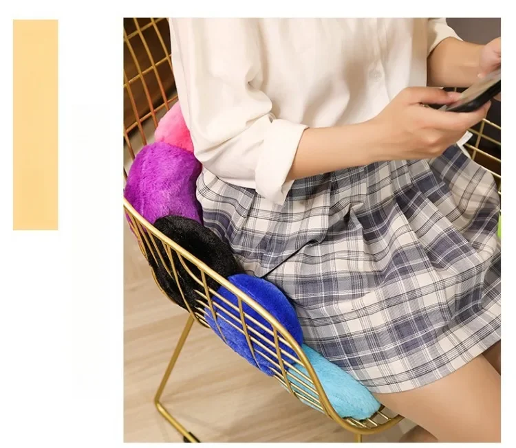 Cozy Sunflower Plush Cushion Creative Smile Rainbow Sunflower Cushion Sofa Decorative Pillow Bedroom Back Plush Accessories Gift