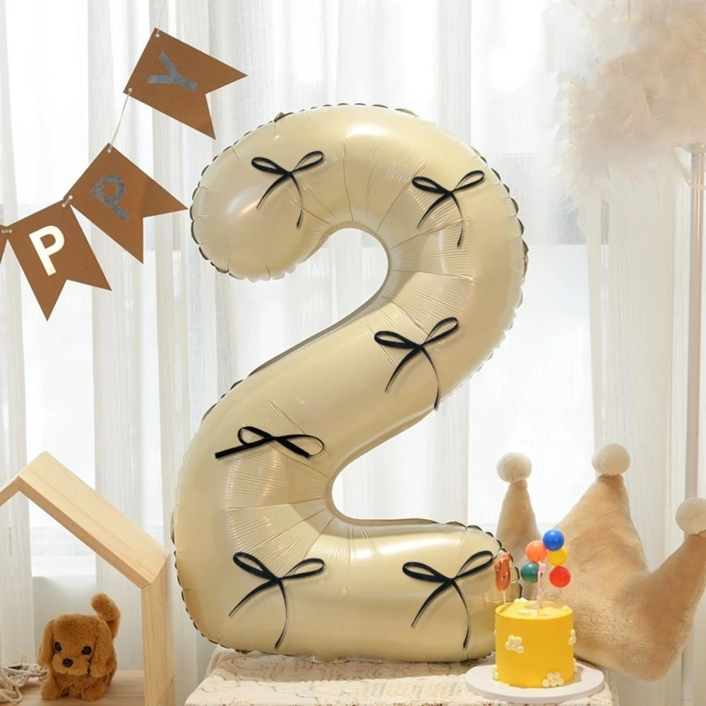 Aluminum Foil Number Balloons for Birthday Party Decorations