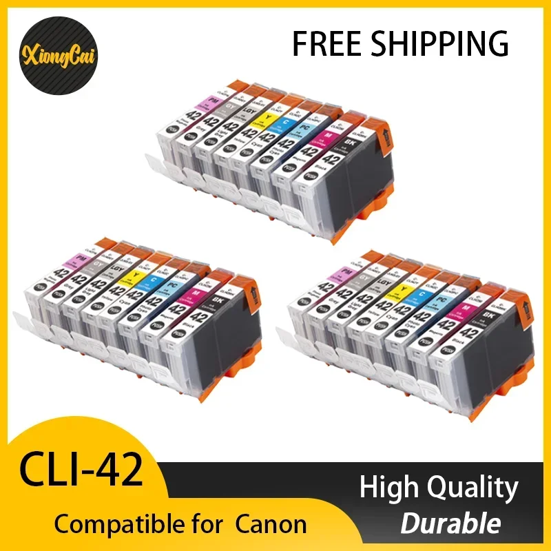 

24pcs compatible Ink Cartridge For canon CLI42 CLI 42 CLI-42 For Canon PIXMA Pro-100 100S Printer cartridges Pro-100 100S