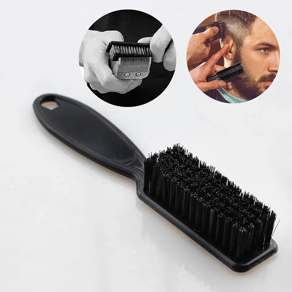 Barber accessories Durable Material Creative Fade Brush Barber Shop Brush Barber Comb Scissors Vintage Oil Head Tools