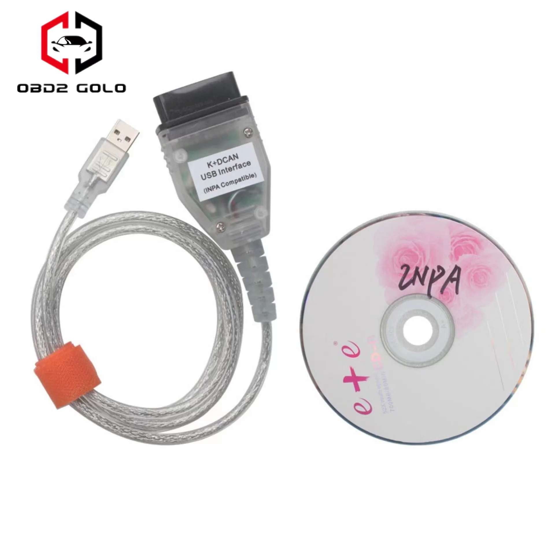 Новейший OBD2 USB-кабель для Bmw INPA K-DCAN Интерфейс диагностический инструмент BMWE46 KCAN K