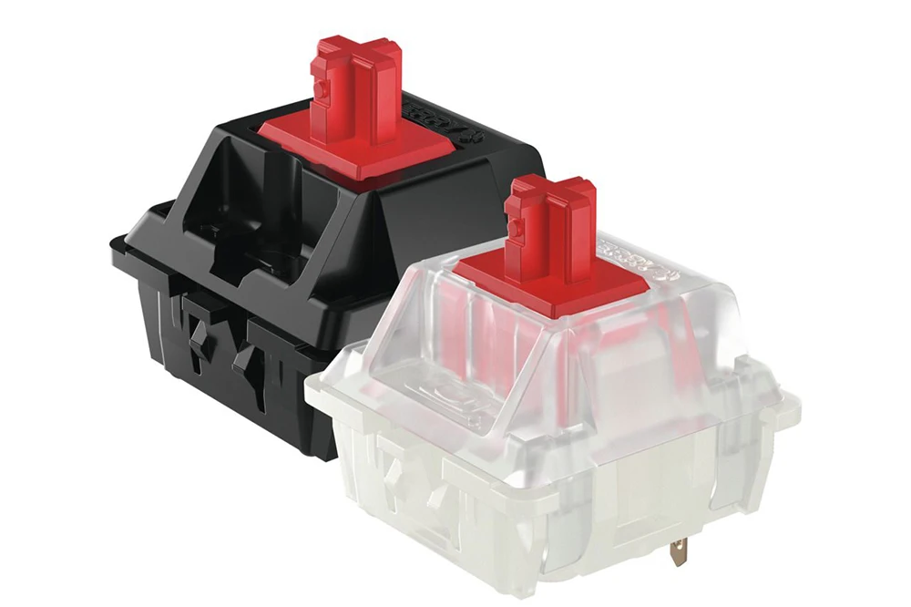 Cherry-rgb Interruptor Vermelho para Teclado Mecânico Preto Marrom Azul Prata Silencioso v2 Fábrica Lubrificada Mx2a - Imagem 2